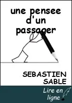 une pensee d'un passager