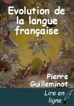 Evolution de la langue française