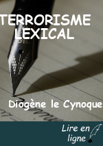 TERRORISME LEXICAL