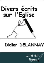 Divers écrits sur l'Eglise