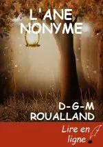 L'ANE NONYME