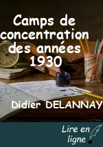 Camps de concentration des années 1930