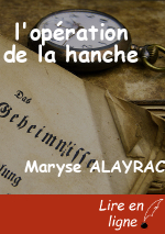 l'opération de la hanche