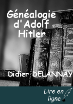 Généalogie d'Adolf Hitler