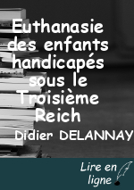 Euthanasie des enfants handicapés sous le Troisième Reich