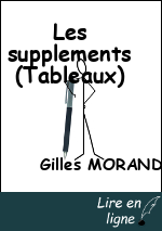 Les supplements (Tableaux)