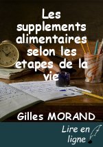 Les supplements alimentaires selon les etapes de la vie