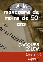 A la ménagère de moins de 50 ans