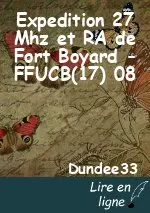 Expedition 27 Mhz et RA de Fort Boyard - FFUCB(17) 08