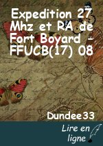 Expedition 27 Mhz et RA de Fort Boyard - FFUCB(17) 08