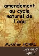 amendement au  cycle naturel de l'eau