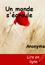 Un monde s'écroule