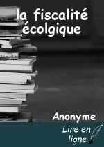 la fiscalité écolgique