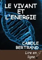LE VIVANT ET L'ENERGIE