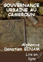 GOUVERNANCE URBAINE AU CAMEROUN
