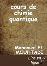 cours de chimie quantique