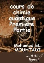 cours de chimie quantique Premiere Partie
