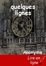 quelques lignes