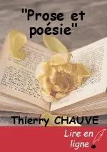 "Prose et poésie"