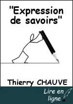 "Expression de savoirs"