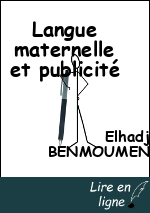 Langue maternelle et publicité