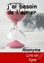 j'ai besoin de l'aimer