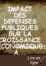 IMPACT DES DEPENSES PUBLIQUES SUR LA CROISSANCE ECONOMIQUE AU BENIN