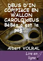 DEUS D'IN CÔP(PIèCE EN WALLON CAROLO)dEUS BéBés c'est la pagaille