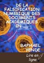 DE LA FALSIFICATION NUMERIQUE DES DOCUMENTS  ACADEMIQUES EN RDC
