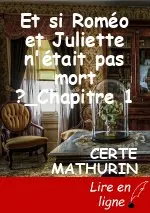 Et si Roméo et Juliette n'était pas mort ?_Chapitre 1