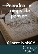 Prendre le temps de penser