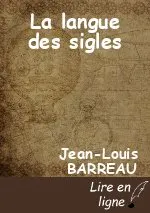 La langue des sigles