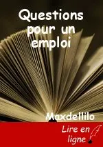 Questions pour un emploi