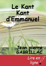 Le Kant Kant d’Emmanuel