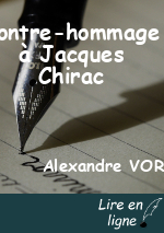 Contre-hommage à Jacques Chirac