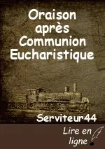 Oraison après Communion Eucharistique