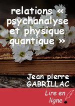 relations « psychanalyse et physique quantique »