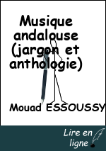 Musique andalouse (jargon et anthologie)