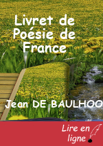 Livret de Poésie de France