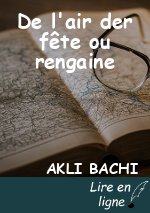 De l'air der fête ou rengaine