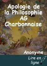 Apologie de la Philosophie AG Charbonnaise