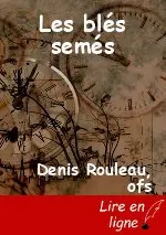 Les blés semés