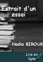 Extrait d'un essai