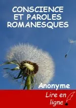 CONSCIENCE ET PAROLES ROMANESQUES