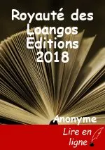 Royauté des Loangos Éditions 2018