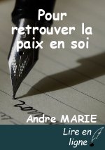 Pour retrouver la paix en soi