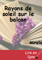 Rayons de soleil sur le balcon