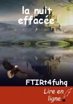 la nuit effacée
