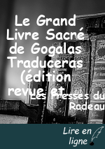 Le Grand Livre Sacré de Gogalas Traduceras (édition revue et augmentée)-vol 1/7