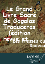 Le Grand Livre Sacré de Gogalas Traduceras (édition revue et augmentée)-vol 2/7
